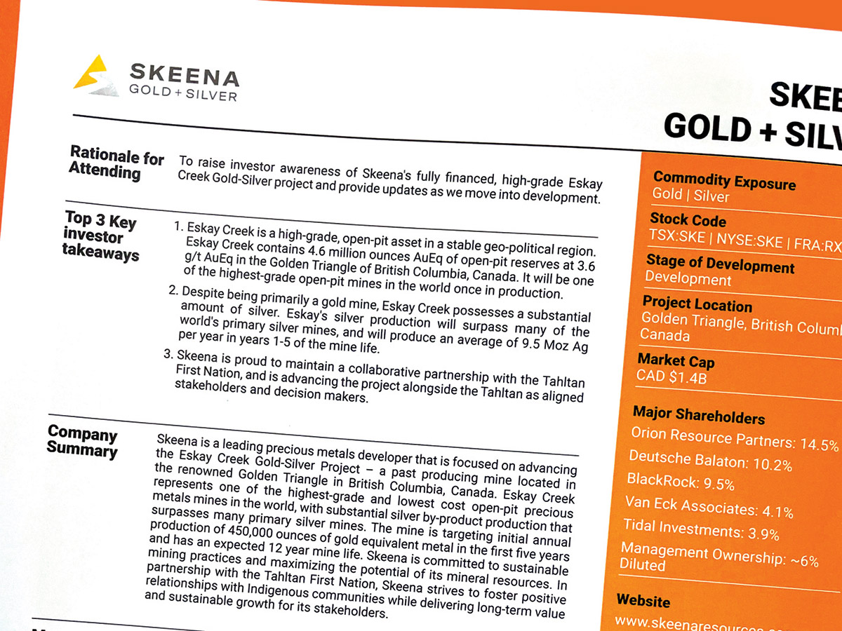 121 Group Mining Investment Event Directory